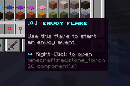 Envoy flare custom item